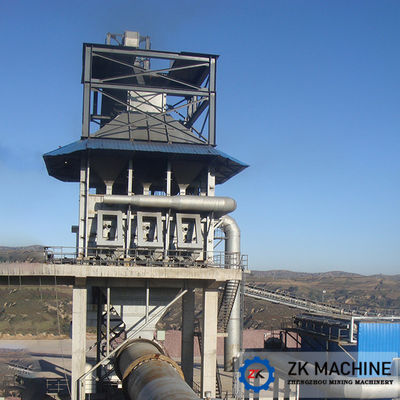 Manutenção conveniente vertical da grande escala do Preheater do equipamento da calcinação da pedra calcária