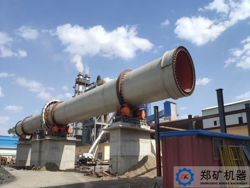 Forno elétrico de cinzas de zinco de rejeitos de zinco Forno rotativo de areia com forno rotativo de 2,5x40m-4,5x72m