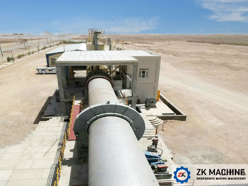 Linha de produção de cal ativa de 800T/D com instalação em campo e serviço pós-venda