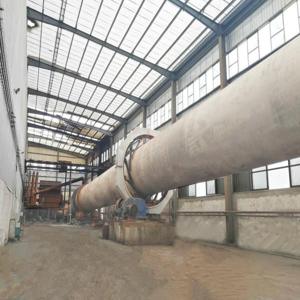 Equipamento de calcinação de cinzas de fornos elétricos Forno rotativo de óxido de zinco com capacidade de 400-1000 T/D