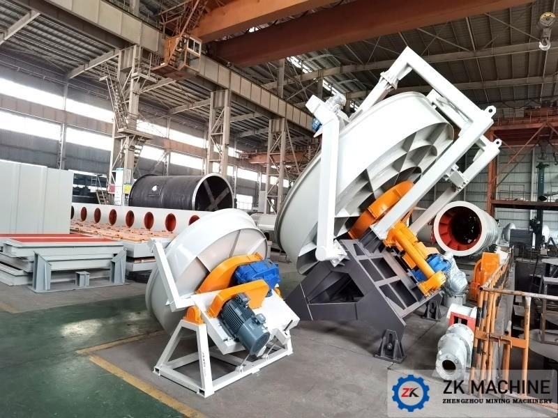 Pelletizer de disco de óxido de ferro de alta capacidade Dia 6m para pelletização de minério de ferro