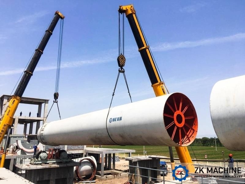 Equipamento de linha de produção de cal ativa de novo projeto 600 T/D com pré-aquecedor
