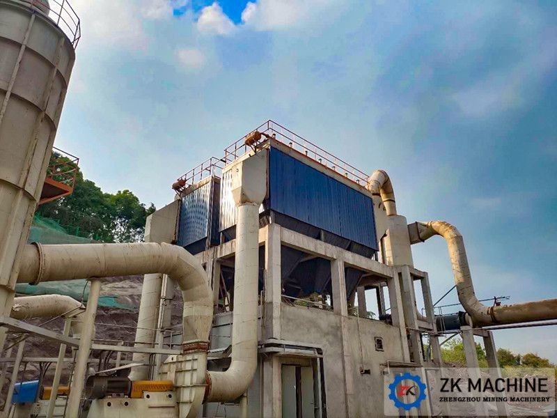 Máquina de filtragem de sacos a jato de pulso em linha industrial para fábrica de cimento