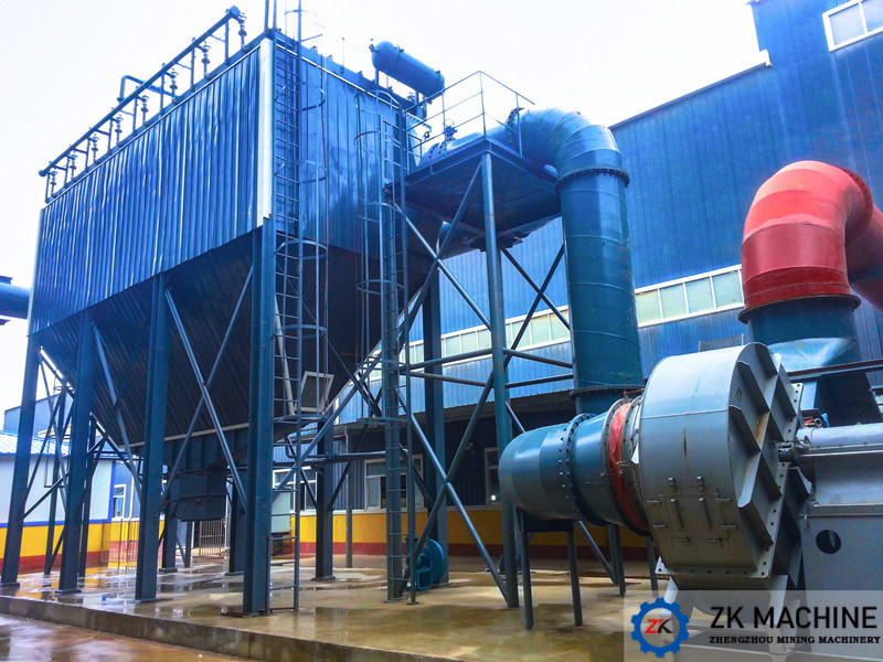 Equipamento de recolha de poeira industrial Sistema de filtro de sacos com elevada eficiência de limpeza