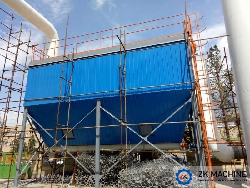 Equipamento de recolha de poeira industrial Sistema de filtro de sacos com elevada eficiência de limpeza