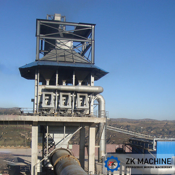 Manutenção conveniente vertical da grande escala do Preheater do equipamento da calcinação da pedra calcária