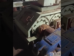 Estrutura compacta Granulador de rolos duplos de 8,5 t/h