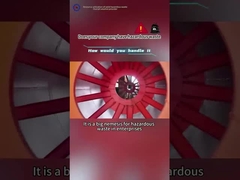 Incinerador de Resíduos Municipais de Alto Padrão, Incinerador de Fornos Rotativos 2.0-34 T/H