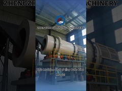 Granulador de tambor rotativo de 40 t/h para metalurgia de pequena escala