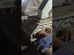 Granulador de rolos duplos de material de partículas pequenas Dia 275mm 5.8TPH