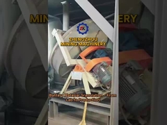 Máquina de pelletização de discos em escala de laboratório Equipamento de granulação úmida