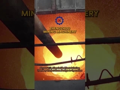 Equipamento de calcinação do forno rotativo de óxido de zinco Forno elétrico Reciclagem de cinzas