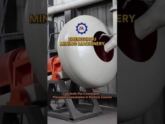 Equipamento de granulação de panelas de disco pequeno de grande capacidade profissional confiável